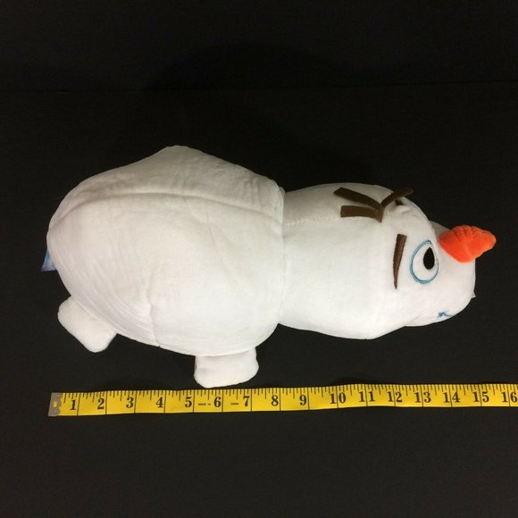 Disney Flipazoo Frozen Olaf Snowman Sven Reindeer Plush 14" Flip Stuffed Animal - Picture 11 of 12